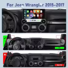 Toxic Vision™ 10.1" Android Display | Jeep Wrangler JK (2015–2017)