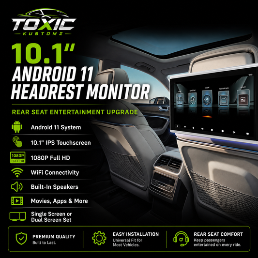 10.1" Android Headrest Monitor