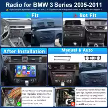 Toxic Connect™ 9" Display | BMW 3 Series E90/E92/E93 (2005–2011)