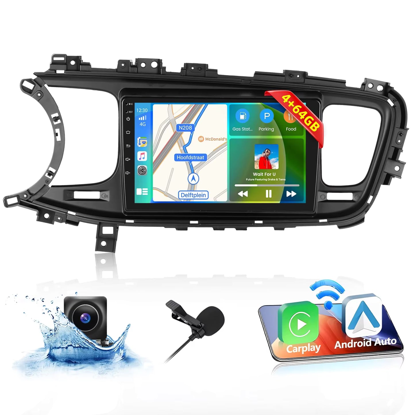 Toxic Connect™ 9" Android Display | Kia K5 Optima (2013–2015)