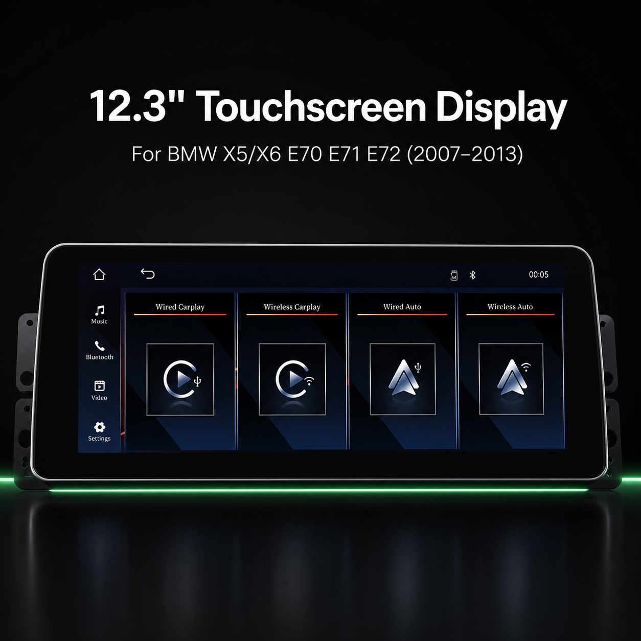 ToxicDrive Touchscreen Display for BMW X5 / X6 (E70 / E71 / E72)
