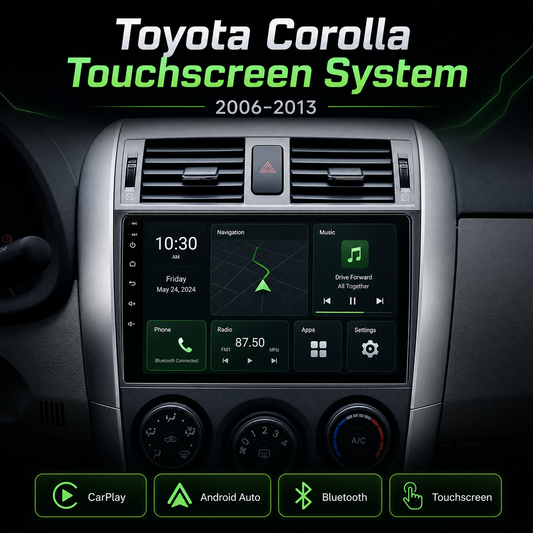 ToxicDrive CarPlay Touchscreen System for Toyota Corolla (2006–2013)