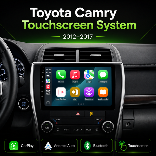 ToxicDrive CarPlay Touchscreen System for Toyota Camry (2012–2017)