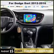 Toxic Connect™ 9" Android Display | Dodge Dart (2012–2016)