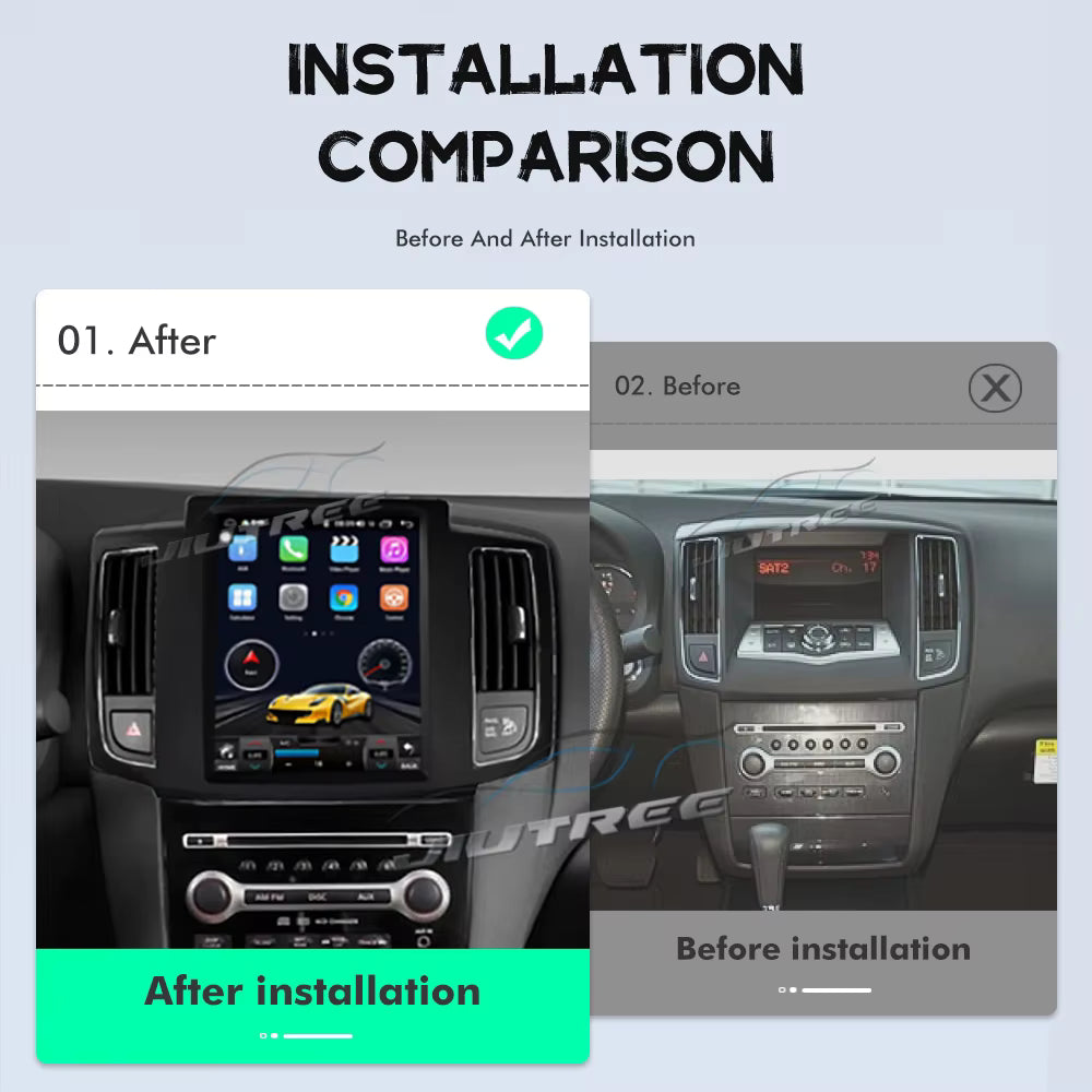 Toxic Vision™ Tesla-Style Display | Nissan Maxima (2009–2014)